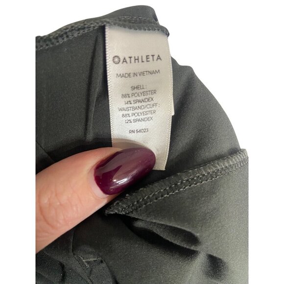 Athleta Soho Jogger Black Olive Pants-sz 0 - Picture 6 of 13